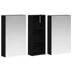 Ensemble de Meubles de Salle de Bain 3 pcs 80 x 10,5 x 50 cm 621239621239