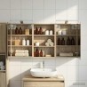 Ensemble de Meubles de Salle de Bain 3 pcs 120 x 10,5 x 60,5 cm 621240621240