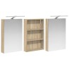 Ensemble de Meubles de Salle de Bain 3 pcs 120 x 10,5 x 60,5 cm 621240621240