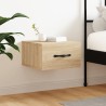 Table de chevet murale chêne sonoma 35x35x20 cm 621245621245