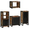 Ensemble de mobilier de salle de bain 4 pcs Bois massif recyclé 621247621247