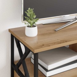 Meuble TV 90 x 33 x 45 cm Chêne artisanal 621251621251