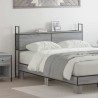 Headboard de Rangement avec Station de Charge Sonoma gris 621252621252