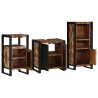 Ensemble de mobilier de salle de bain 3 pcs Bois Recyclé Solide 621254621254