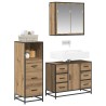 Ensemble de mobilier de salle de bain 3 pc Chêne artisanal 621257621257