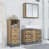 Ensemble de mobilier de salle de bain 3 pc Chêne artisanal 621257621257