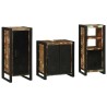 Ensemble de mobilier de salle de bain 3 pcs Bois Recyclé Solide 621259621259
