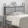 Headboard de Rangement avec Station de Charge Sonoma gris 621267621267