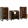 Ensemble de mobilier de salle de bain 3 pcs Bois Recyclé Solide 621270621270