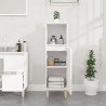 Armoire de salle de bain blanc 30x30x100 cm bois d'ingénierie 621271621271