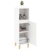 Armoire de salle de bain blanc 30x30x100 cm bois d'ingénierie 621271621271