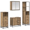 Ensemble de mobilier de salle de bain 4 pc Chêne artisanal 621272621272