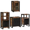 Ensemble de mobilier de salle de bain 4 pcs Bois massif recyclé 621273621273