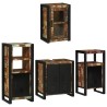 Ensemble de mobilier de salle de bain 4 pcs Bois massif recyclé 621273621273