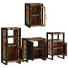 Ensemble de mobilier de salle de bain 4 pcs Bois massif recyclé 621273621273