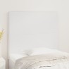 Tête de lit blanche 90 x 5 x 118/128 cm similicuir 621279621279
