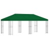 Gazebo avec murs latéraux 6 x 3 m Vert Polyester et Acier 190 621281621281