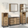 Ensemble de mobilier de salle de bain 4 pc Chêne artisanal 621282621282