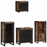 Ensemble de mobilier de salle de bain 4 pcs Bois Recyclé Solide 621284621284