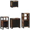 Ensemble de mobilier de salle de bain 4 pcs Bois Recyclé Solide 621285621285