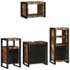 Ensemble de mobilier de salle de bain 4 pcs Bois Recyclé Solide 621286621286
