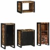 Ensemble de mobilier de salle de bain 4 pcs Bois Recyclé Solide 621288621288