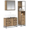 Ensemble de mobilier de salle de bain 3 pc Chêne artisanal 621290621290