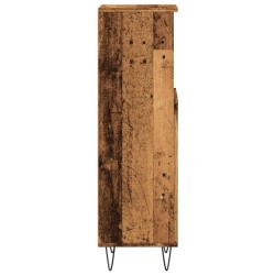 Armoire de salle de bain vieux bois 30x30x100cm bois ingénierie 621299621299