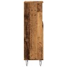 Armoire de salle de bain vieux bois 30x30x100cm bois ingénierie 621299621299