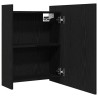 Armoire Miroir de Salle de Bain Chêne noir 62,5 x 20,5 x 64 cm 621304621304
