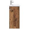 Ensemble de mobilier de salle de bain Bois ancien 621308621308