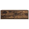 Meuble TV chêne fumé 80x31x25,5 cm bois d'ingénierie 621311621311