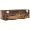 Meuble TV chêne fumé 80x31x25,5 cm bois d'ingénierie 621311621311