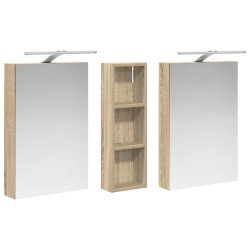 Ensemble de Meubles de Salle de Bain 3 pcs 100 x 10,5 x 60,5 cm 621312621312
