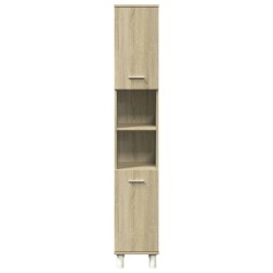 Armoire de salle de bain chêne sonoma 30,5x30x179 cm 621314621314