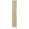 Armoire de salle de bain chêne sonoma 30,5x30x179 cm 621314621314