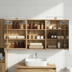 Ensemble de Meubles de Salle de Bain 3 pc 120 x 10,5 x 60,5 cm 621315621315