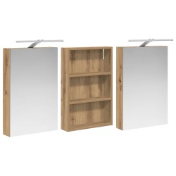 Ensemble de Meubles de Salle de Bain 3 pc 120 x 10,5 x 60,5 cm 621315621315