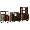 Ensemble de mobilier de salle de bain 3 pcs Bois Recyclé Solide 621322621322