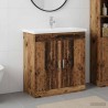 Ensemble de mobilier de salle de bain Bois ancien 621323621323