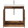 Ensemble de mobilier de salle de bain Bois ancien 621323621323