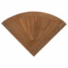 Table d'appoint de salle de bain Naturel 45 x 45 x 46 cm 621327621327