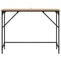 Table console Chêne artisanal 100 x 32 x 75 cm 621331621331