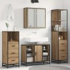 Ensemble de mobilier de salle de bain 3 pc Chêne artisanal 621335621335