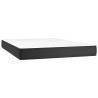 Matelas de lit à ressorts ensachés fermeté moyenne 137x190x20 cm similicuir 621336621336