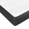 Matelas de lit à ressorts ensachés fermeté moyenne 137x190x20 cm similicuir 621336621336