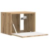 Meuble TV mural 2 pcs Chêne artisan Bois d'ingénierie 621339621339