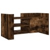 Meuble TV chêne fumé 80x35x40 cm bois d'ingénierie 621342621342