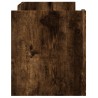 Meuble TV chêne fumé 80x35x40 cm bois d'ingénierie 621342621342