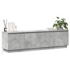 Meuble TV Gris béton 180 x 38 x 49 cm Bois d'ingénierie 621348621348